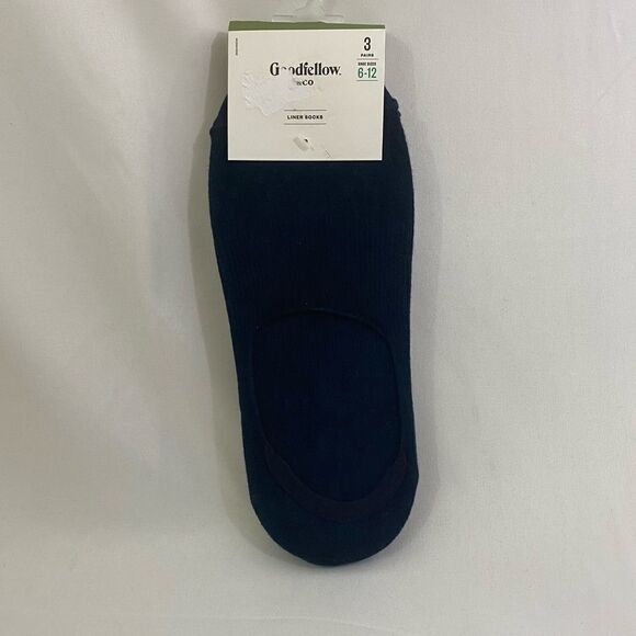 Goodfellow & Co Men’s 3 Pack Liner Socks - Picture 1 of 4